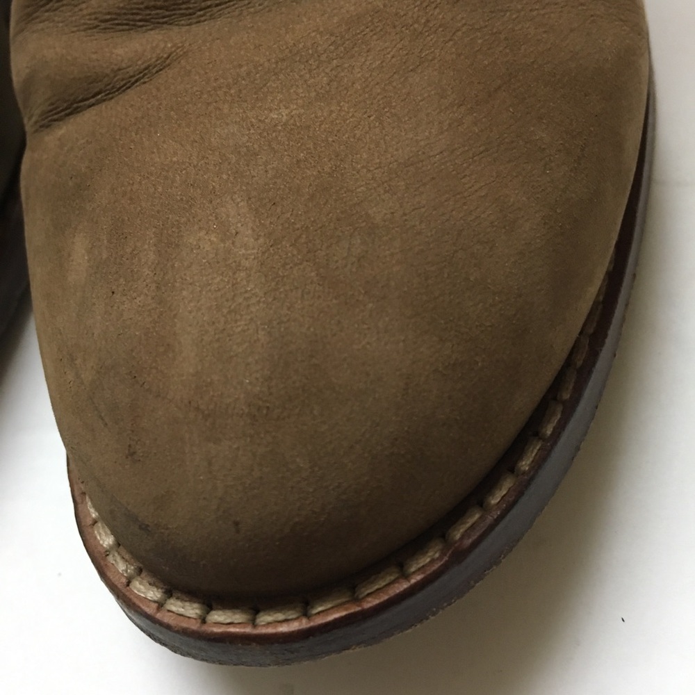 Eileen Fisher Billie Booties Ankle Boots 9 Brown Soft Leather Fall Casual - Picture 7 of 11